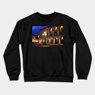 Night at the Arena in Verona Crewneck Sweatshirt